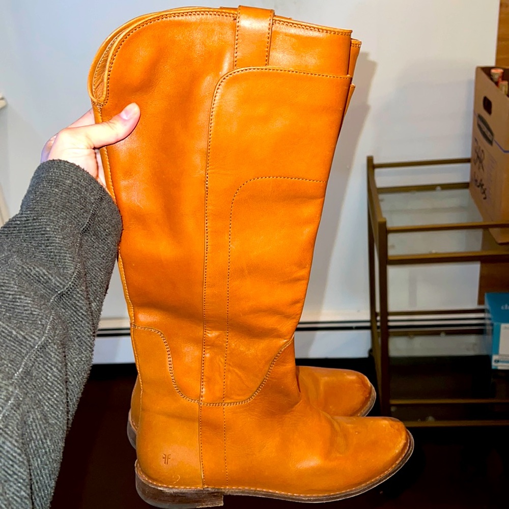 Frye women’s leather riding boots